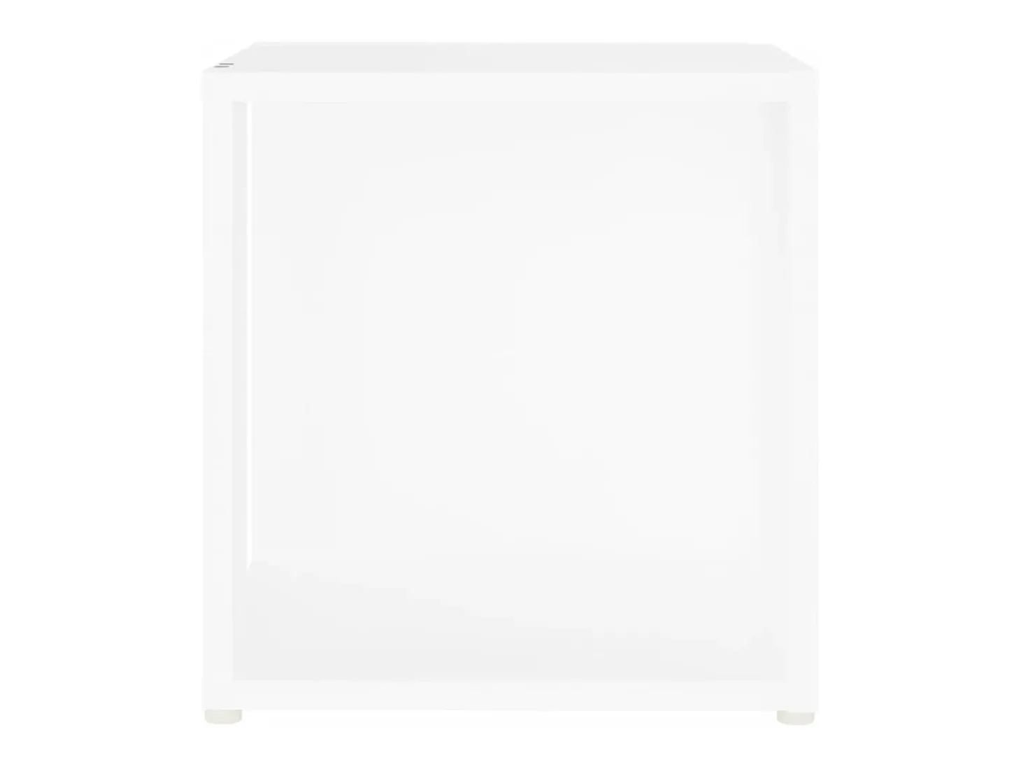 Mesa de apoio 33x33x34,5 cm derivados de madeira branco PT219549