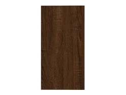 Mesa de apoio 50x26x50 cm derivados madeira carvalho castanho