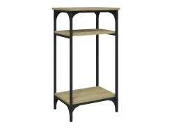 Mesa de apoio 40x30x75 cm derivados de madeira carvalho sonoma