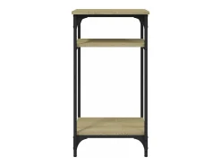 Mesa de apoio 40x30x75 cm derivados de madeira carvalho sonoma