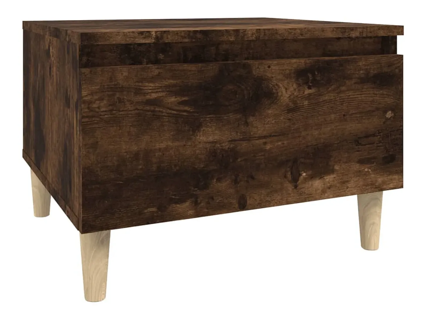 Mesa de apoio 50x46x35 cm derivados de madeira carvalho fumado