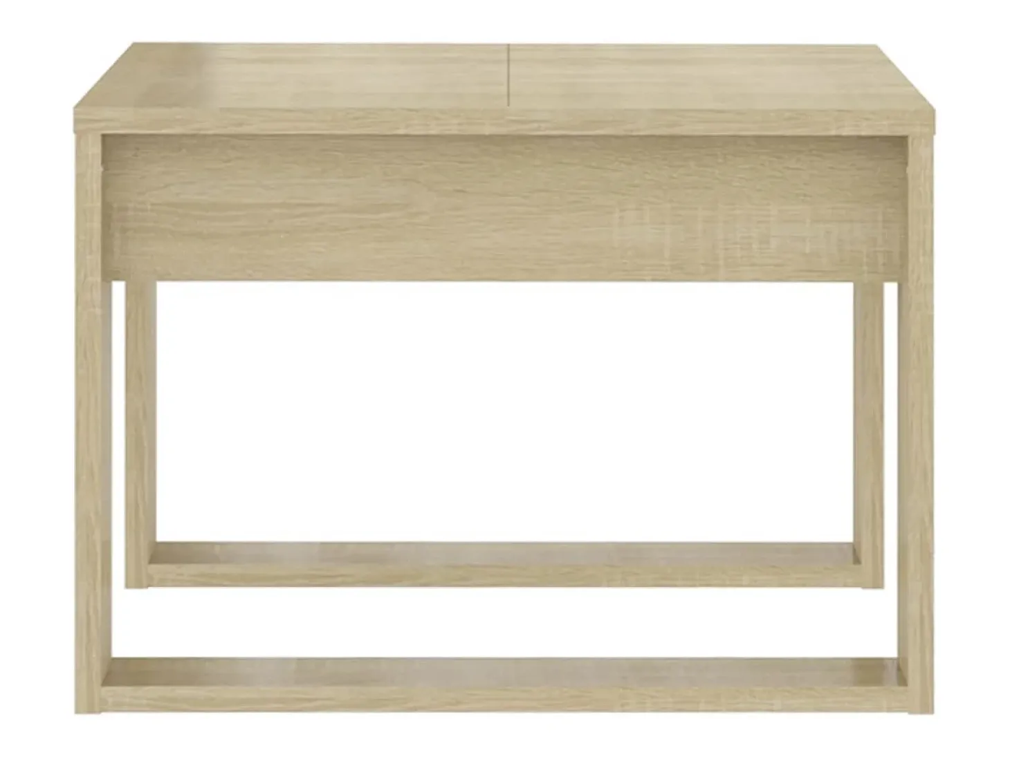 Mesa de apoio 50x50x35 cm derivados de madeira carvalho sonoma