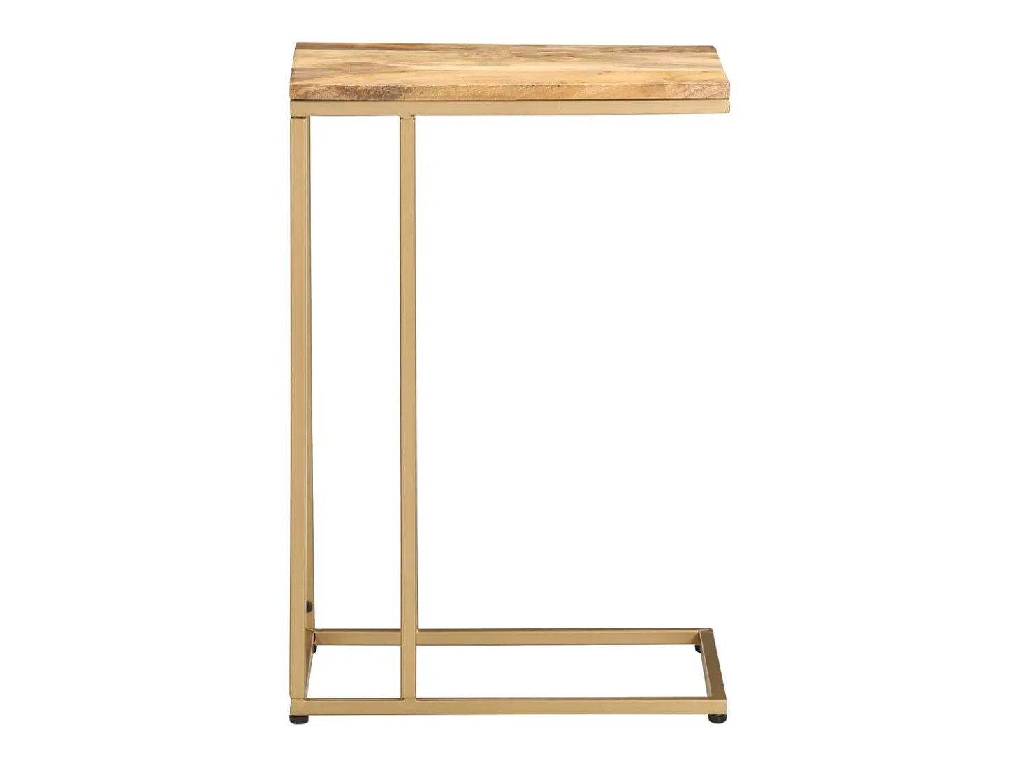 Mesa de apoio 35x45x65 cm madeira de mangueira maciça