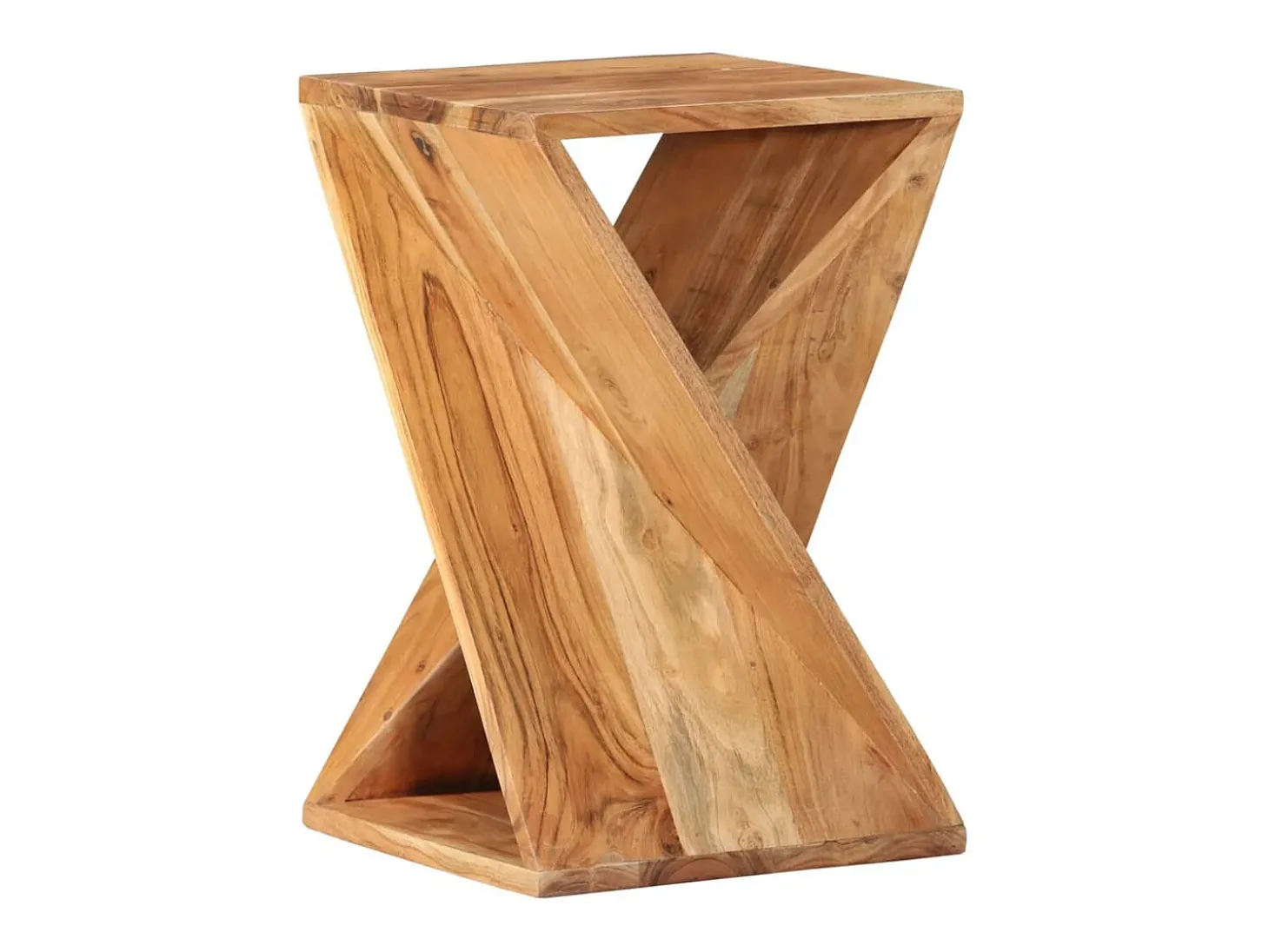 Mesa de apoio 35x35x55 cm madeira de acácia maciça