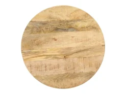 Mesa de apoio 48x48x56 cm madeira de mangueira maciça PT189975
