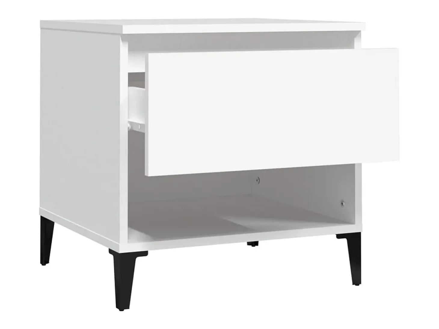 Mesa de apoio 50x46x50 derivados de madeira branco