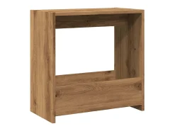 Mesa de apoio 50x26x50cm derivados madeira carvalho artisiano