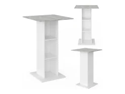 Mesa de bar betão 70x70x109 rodeo