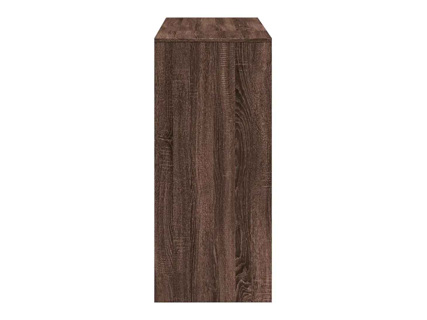 Mesa de bar c/ prateleiras derivados madeira carvalho castanho
