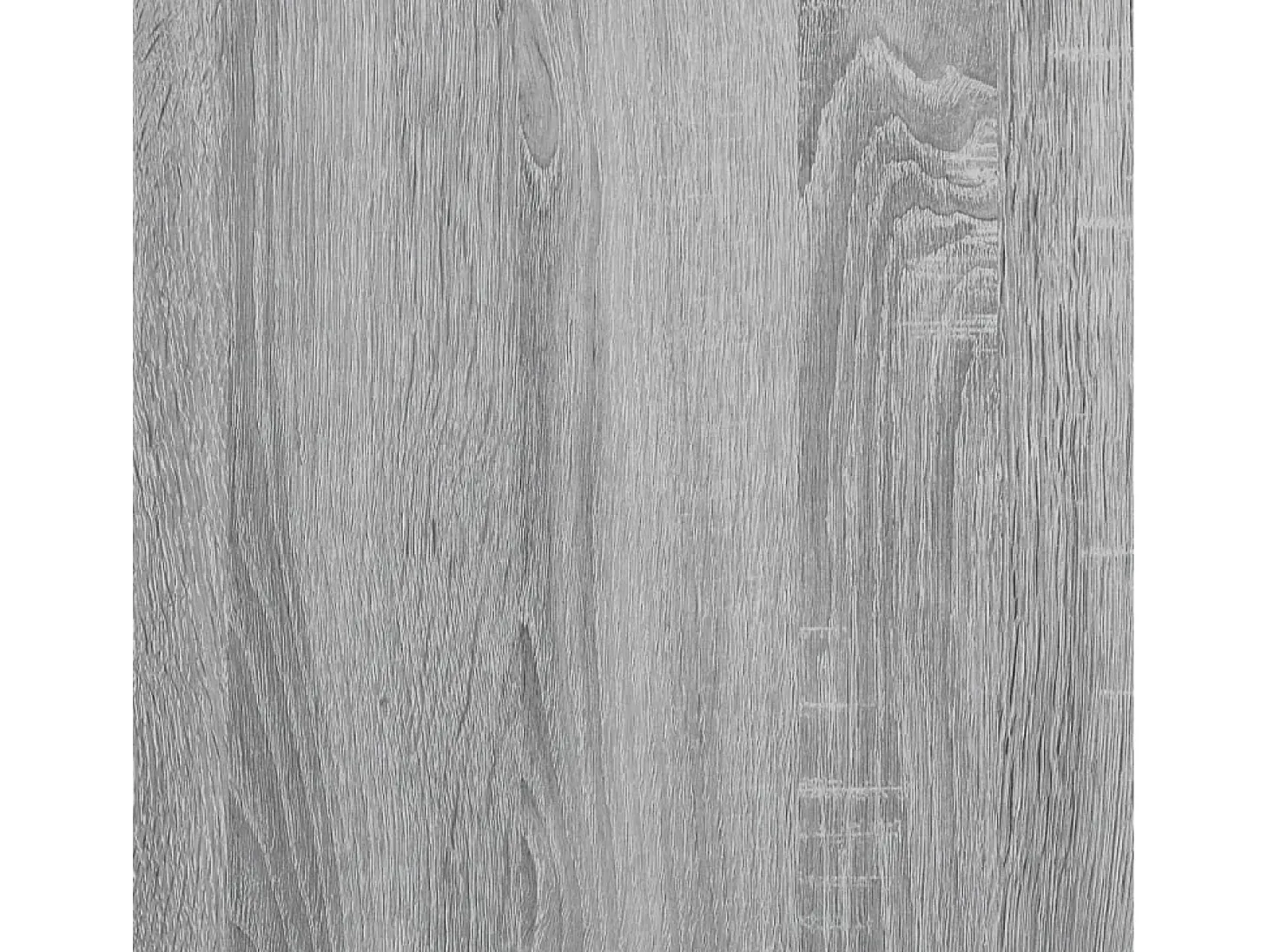 Mesa de bar c/ prateleiras derivados de madeira cinzento sonoma