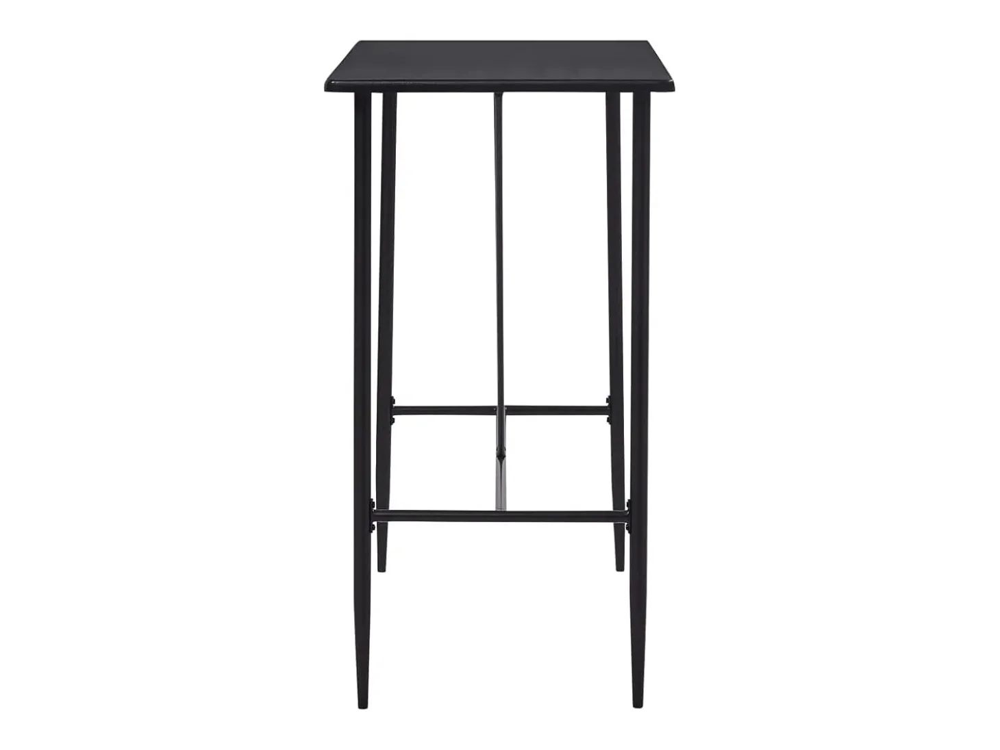 Mesa de bar 120x60x110 cm MDF preto PT532622
