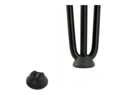 Mesa de café redonda LAPP conjunto Ø50 + Ø68 cm Carvalho Chocolate