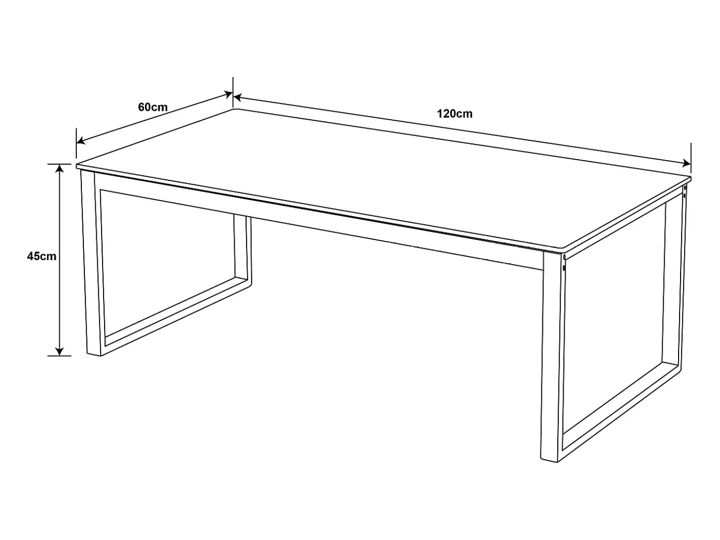 Mesa de centro - cerâmica - HG branco - SHANER
