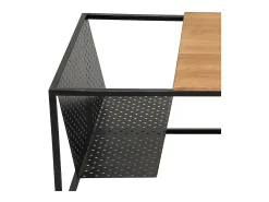 Mesa de centro - madeira - castanho - STEP