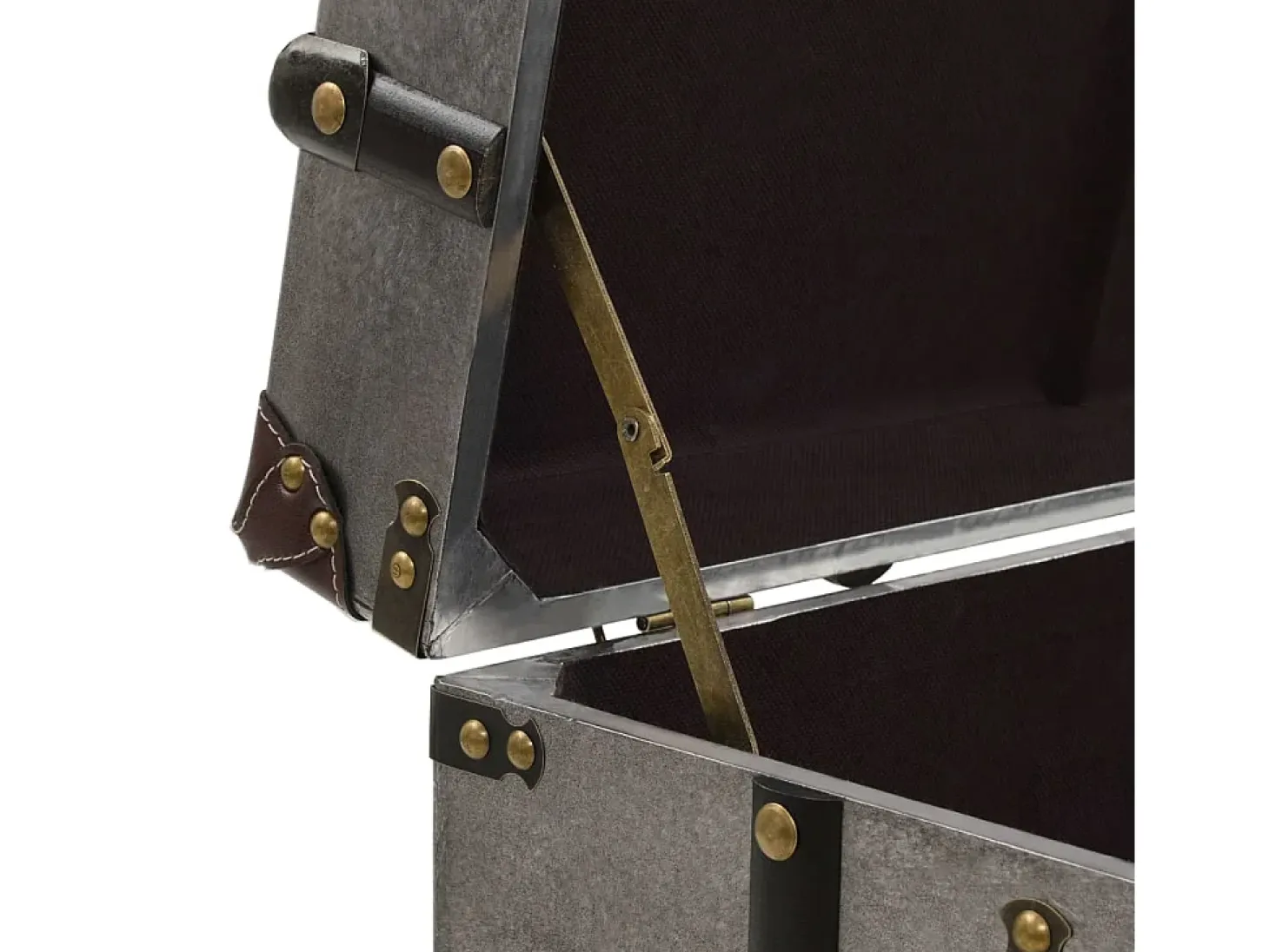 Mesa de centro | Mesa de apoio em MDF e alumínio 102x51x47.5 cm