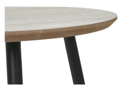 Mesa de Centro Aalst, Bege, 55x55x45 cm, Kendra Home