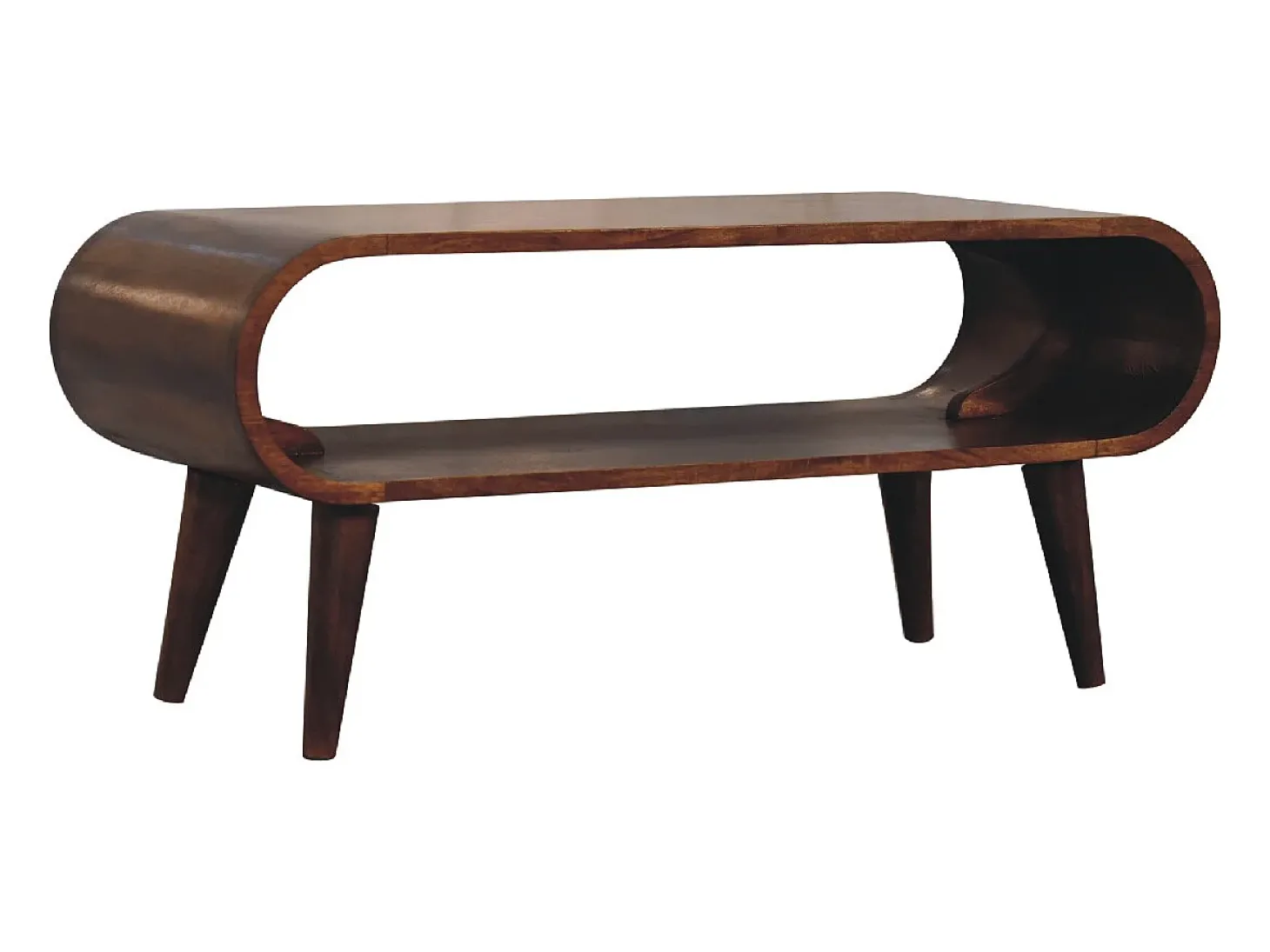 Mesa de centro Amaya em estilo nórdico.