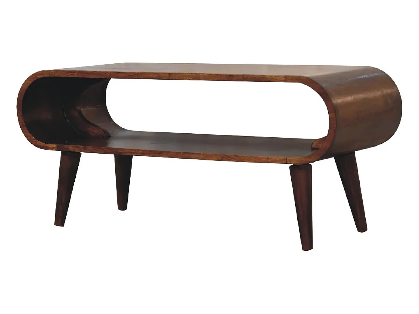 Mesa de centro Amaya em estilo nórdico.