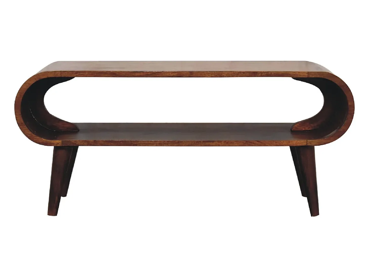 Mesa de centro Amaya em estilo nórdico.