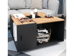 Mesa de centro antracite 80x80x43 anton
