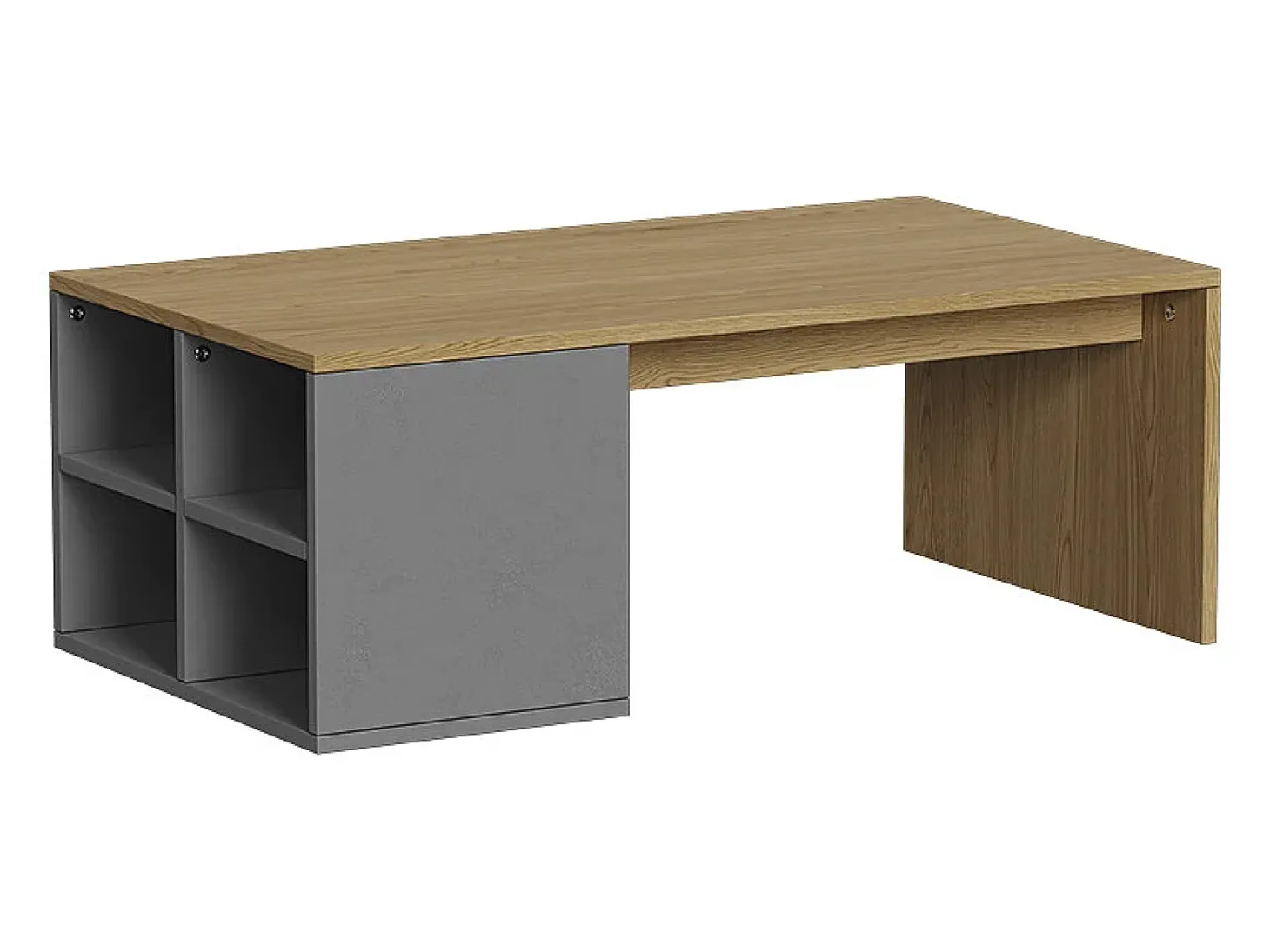 Mesa de centro antracite 90x50x33.6 kivo