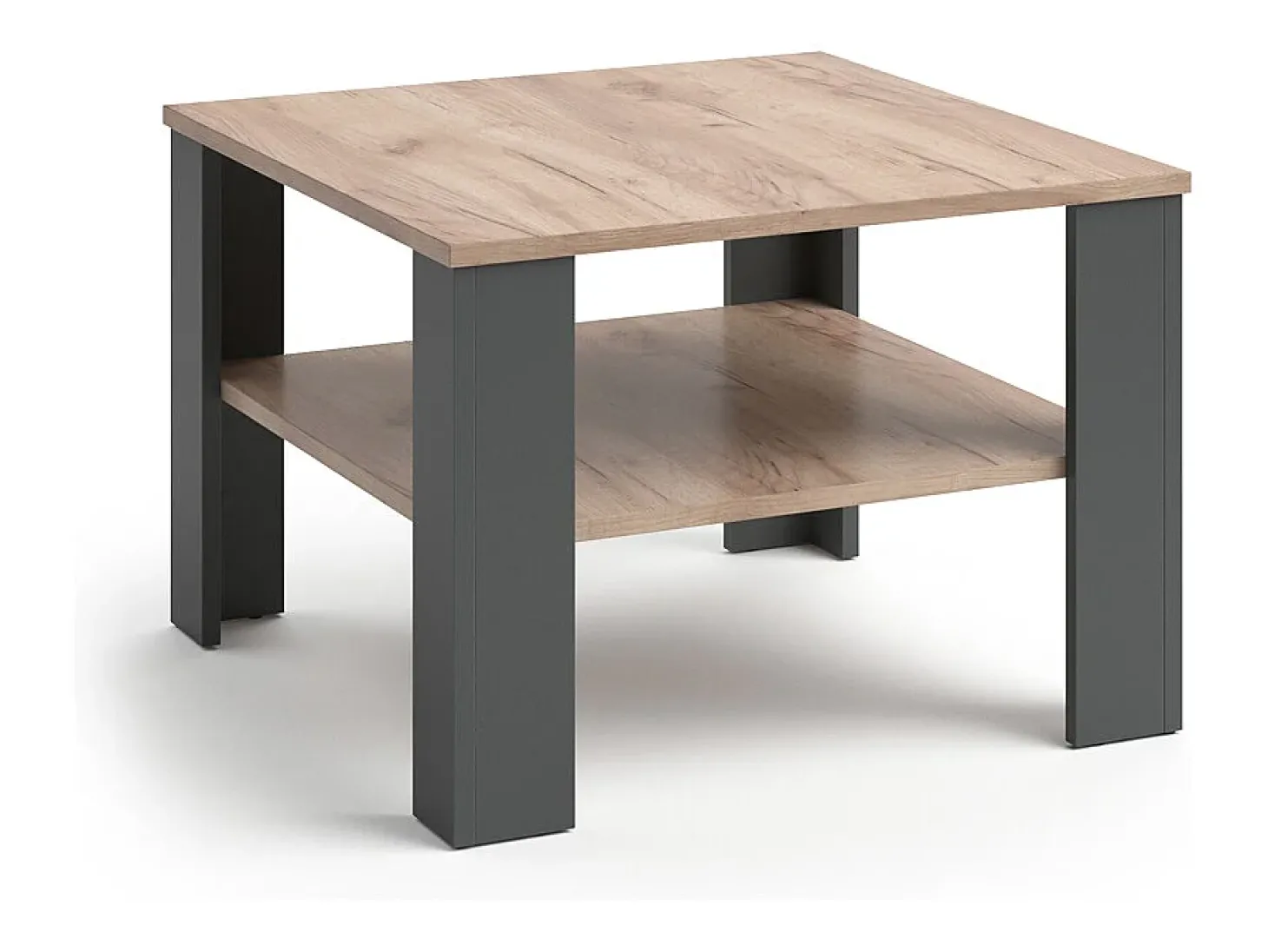 Mesa de centro antracite 60x60x42 homer