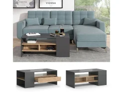 Mesa de centro carvalho goldkraft 110x60x45.5 fabien