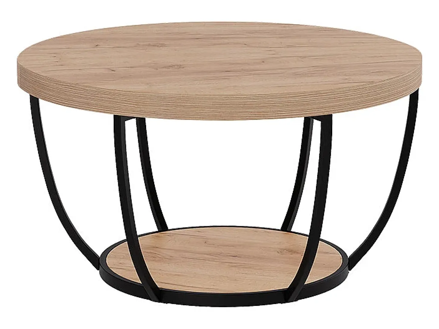 Mesa de centro carvalho goldkraft 80x80x44 arvina