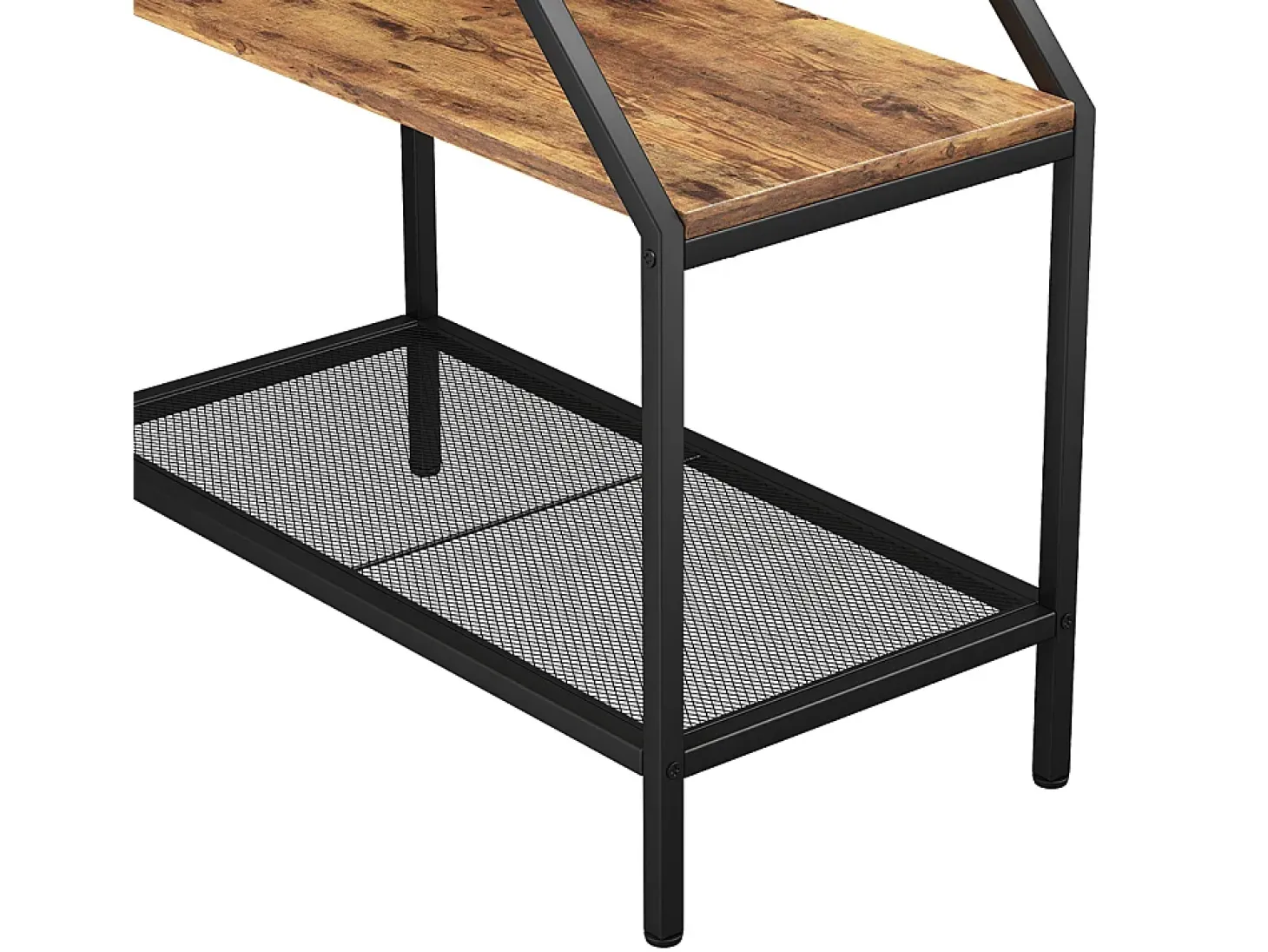 Mesa de centro carvalho rústico 30x60x61.5 fyrk