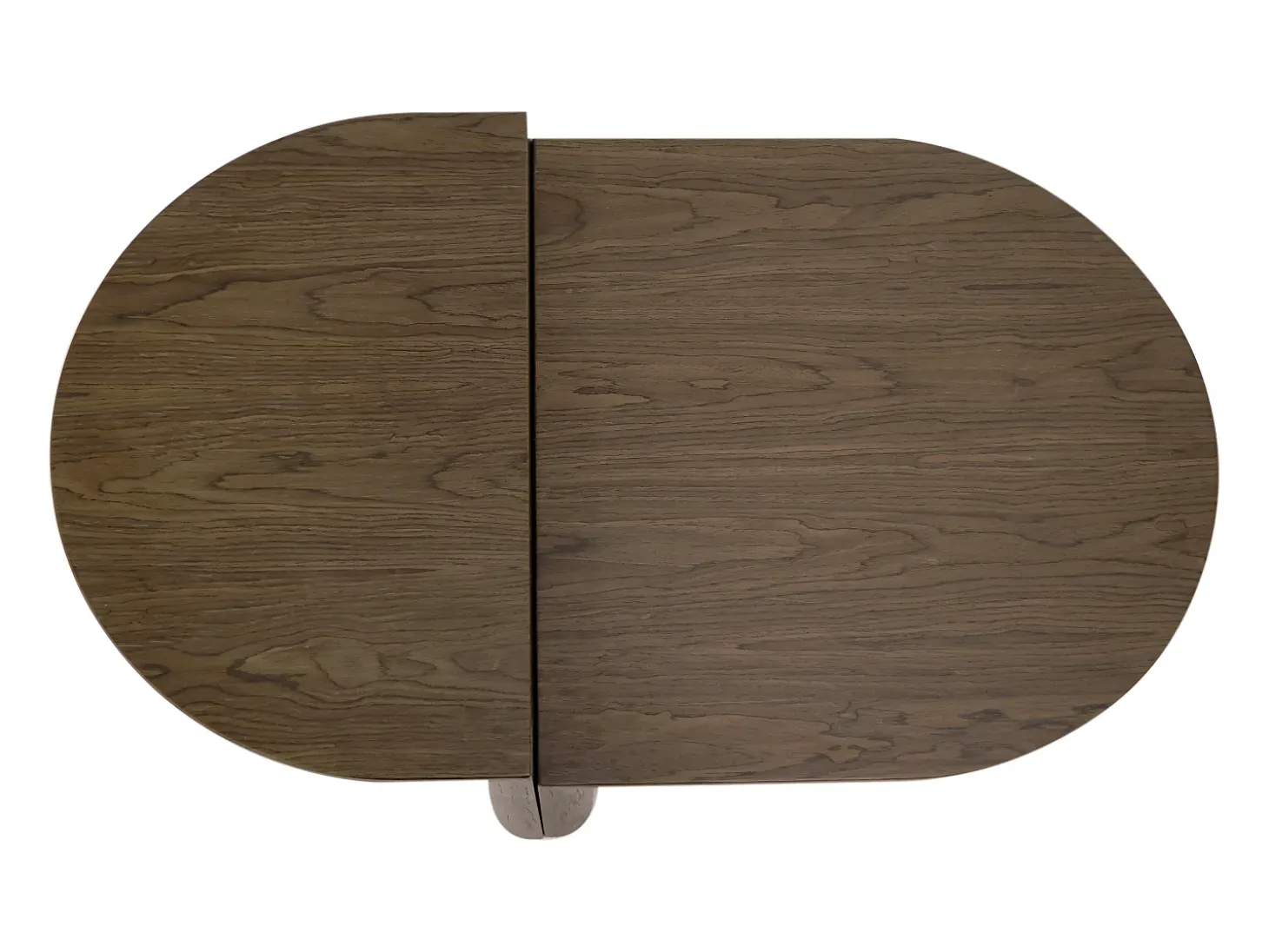 Mesa de centro com folheado de nogueira - Castanho natural - VARAJA