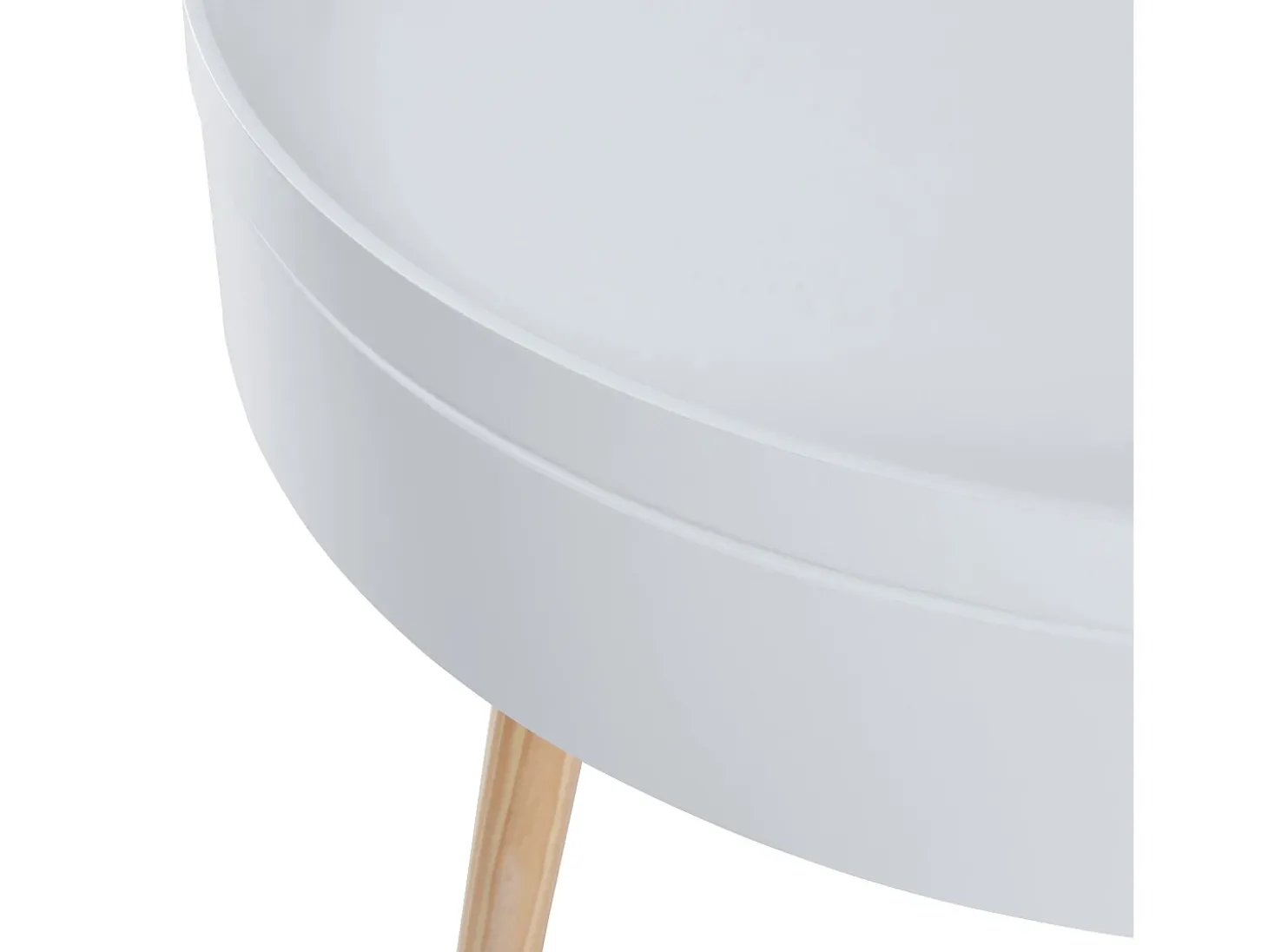 Mesa de centro com tampo removível 45 x 60 cm branca 03_0008427