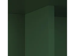 Mesa de centro com tampo laminado de 3 cm verde cedar 100x60 cm