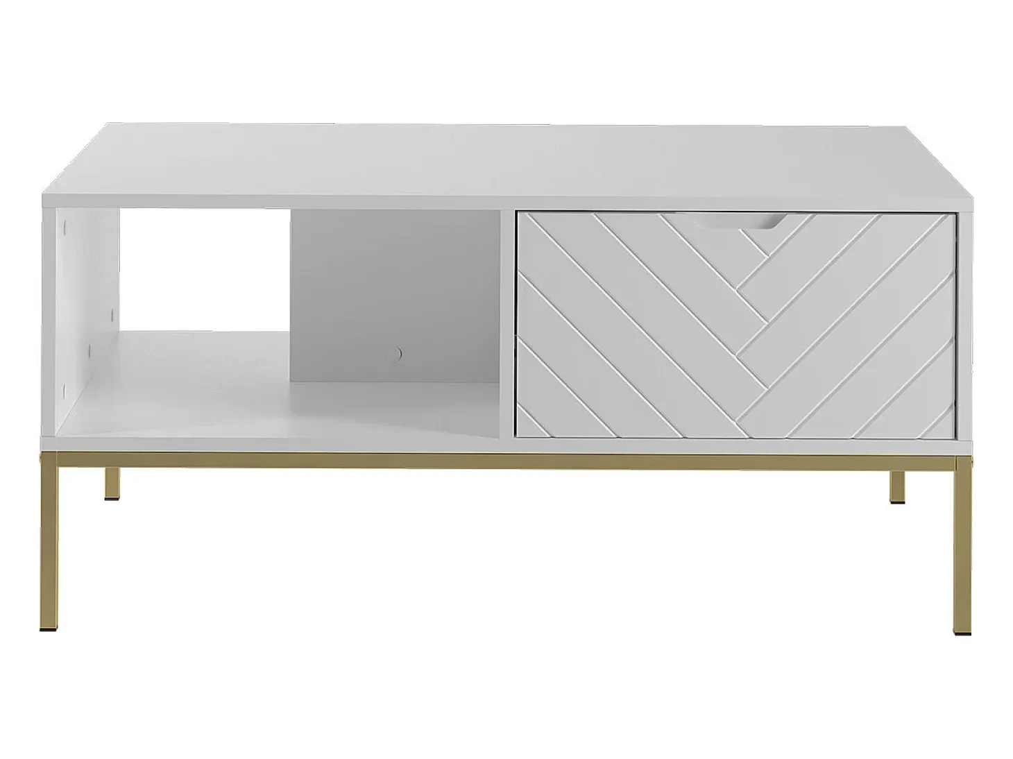 Mesa de centro Daria branco 69cm