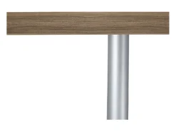 Mesa de centro Dcalligari, Mesa de estar, Armário de armazenamento baixo, Mesa de café, 55x55h41 cm, Bordo