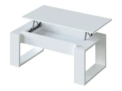 Mesa de centro de design com tampo elevatório L102 cm - Ciara, ideal para espaços pequenos