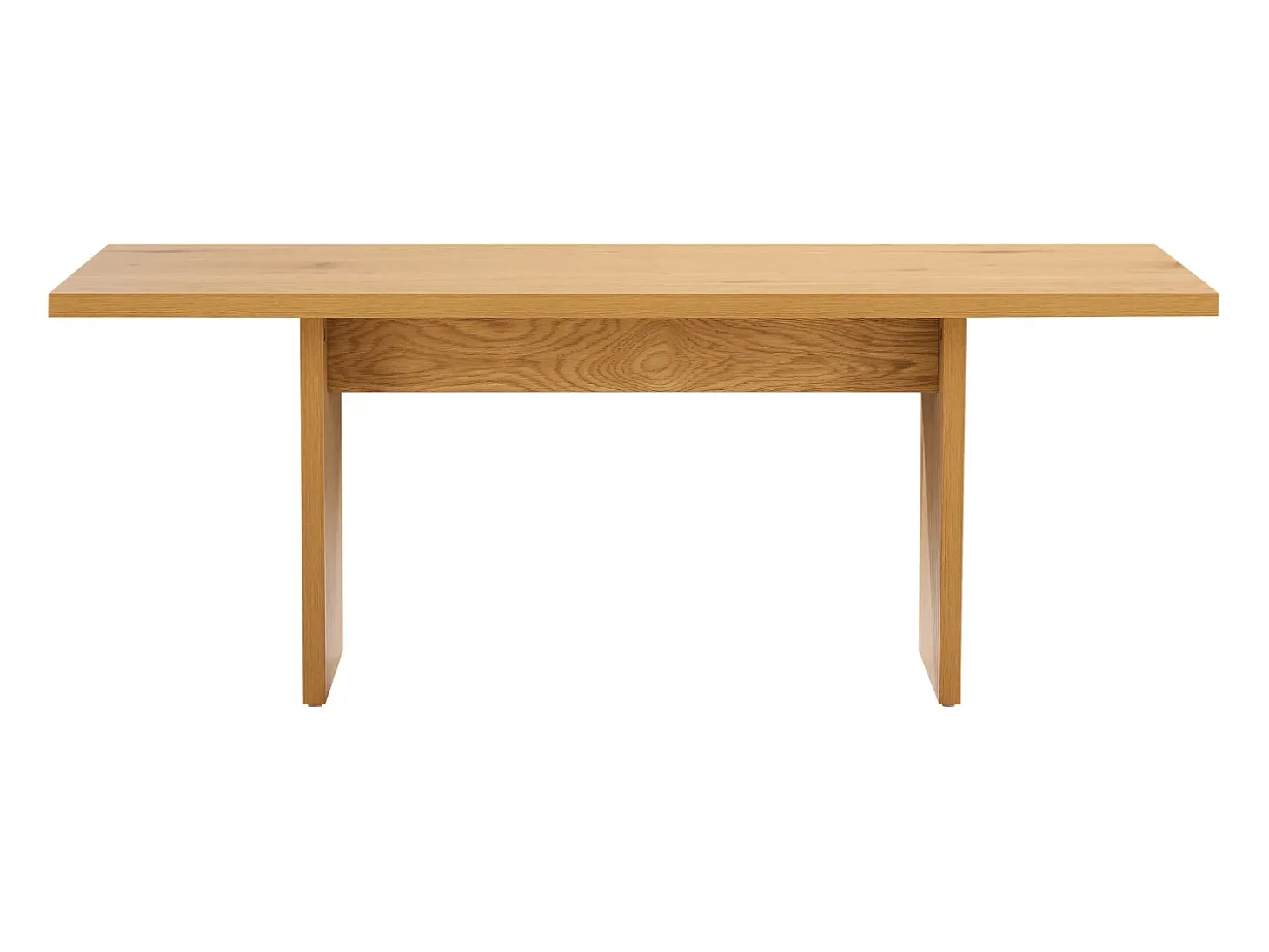 Mesa de centro de madeira de estilo escandinavo ALMA