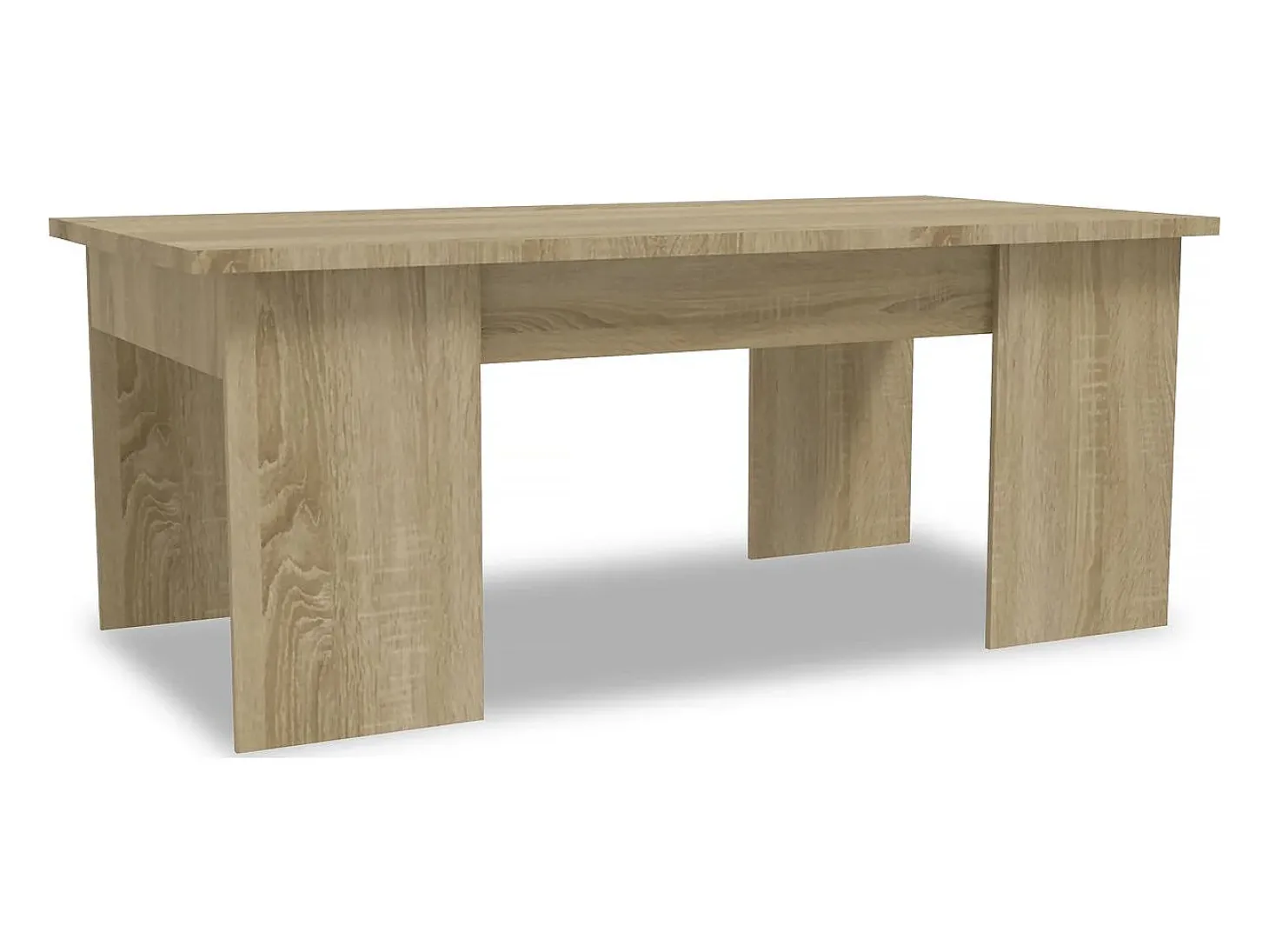 Mesa de centro "Diana" - 102 x 50 x 43 cm - Carvalho