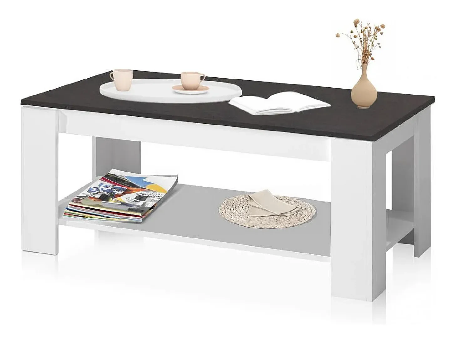 Mesa de centro elevatória Lya
