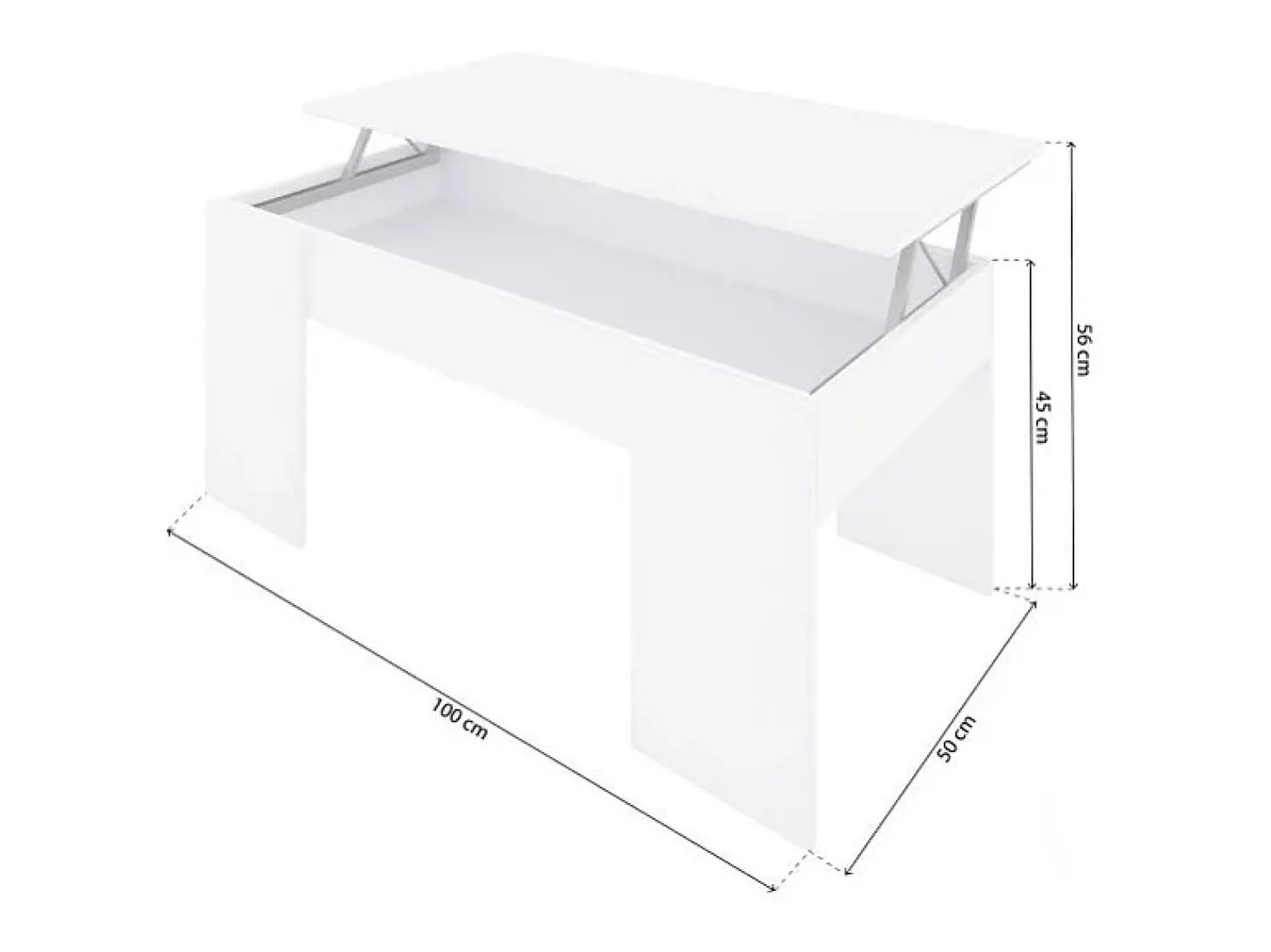 Mesa de centro elevatória Vita