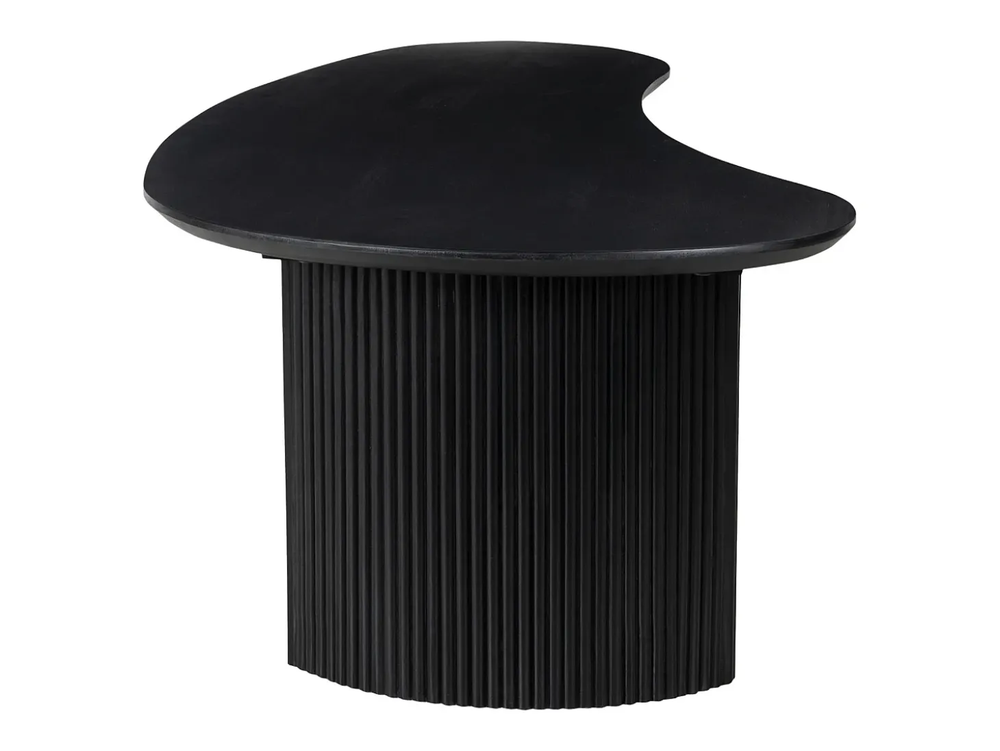 Mesa de centro em madeira de mangueira preto - TAMENIA de Maison Céphy