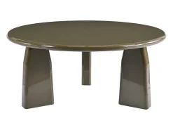 Mesa de centro em MDF - Caqui lacado - ZINAPA