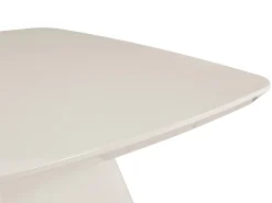 Mesa de centro em MDF - Creme lacado - NATAZA