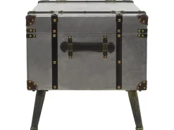 Mesa de centro em MDF e alumínio 102x51x47,5 cm PT847361