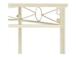 Mesa de centro estilo vintage metal 87x34x73 cm dourado PT507321
