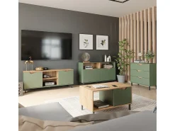Mesa de centro grün/artisan 90x50x47 marelle