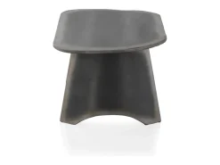 Mesa de centro lacada metálica