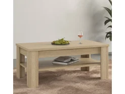 Mesa de centro Lucius madeira 50cm