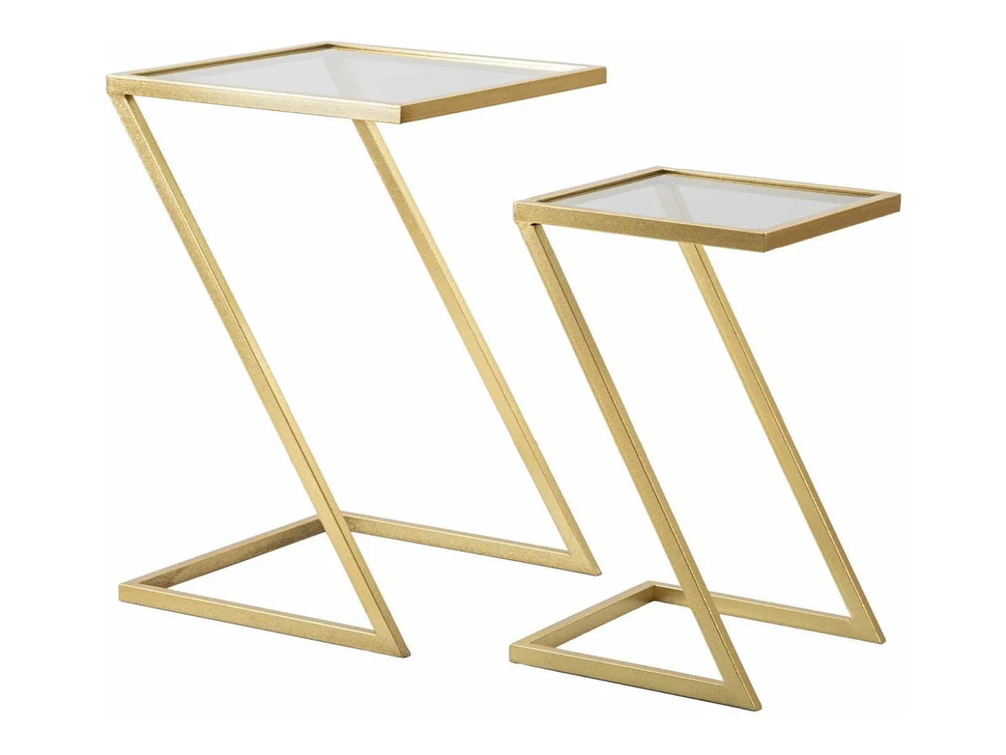 Mesa de centro Ono, Mesa de centro baixa, Porta-revistas para sofá, Estante de sala, 40x40 h60 cm, Dourado