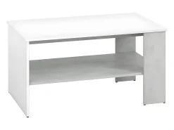 Mesa de centro Orion branco 52cm