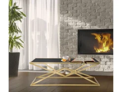 MESA DE CENTRO PIRÂMIDE CM 110X60X45
